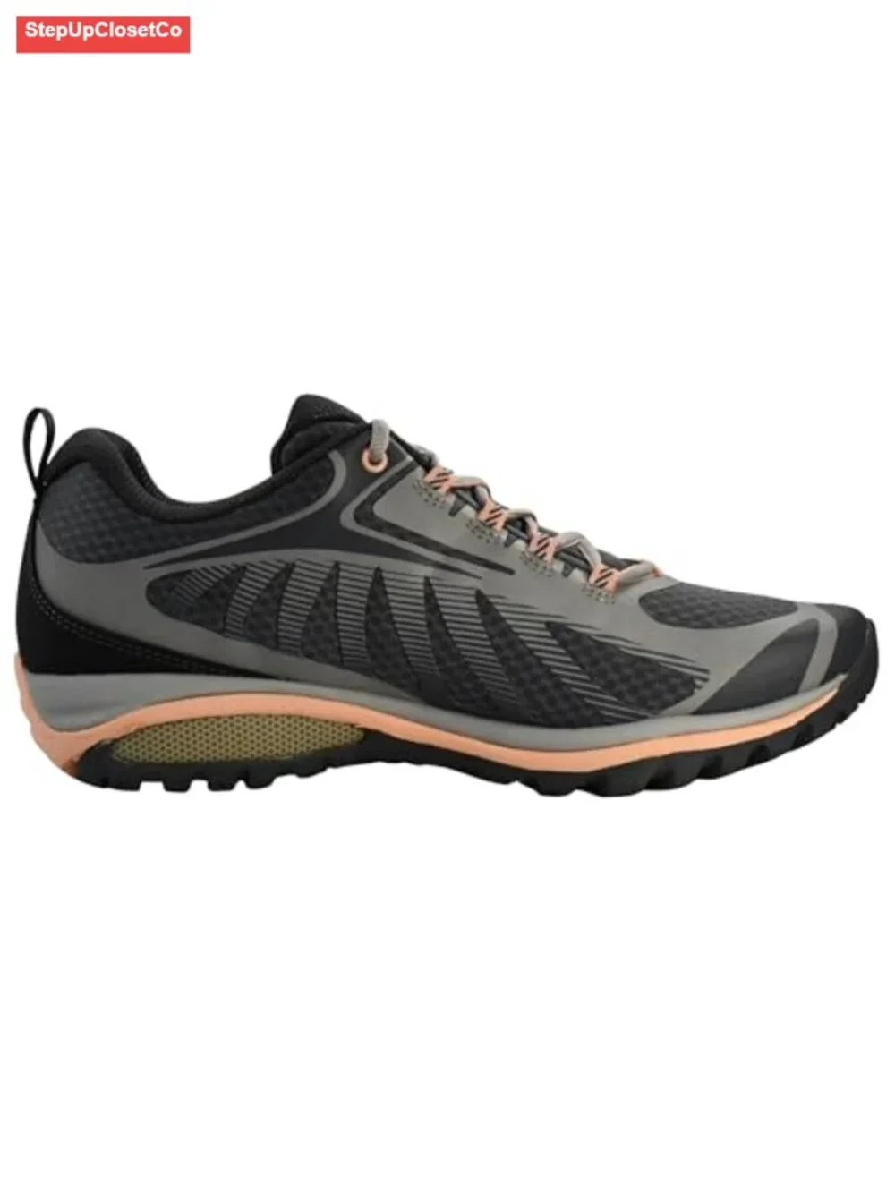 Women's Hiking Shoes - Mesh and TPU Upper, Lace-Up Closure, Breathable, EVA